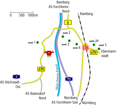 Übersichtsplan: